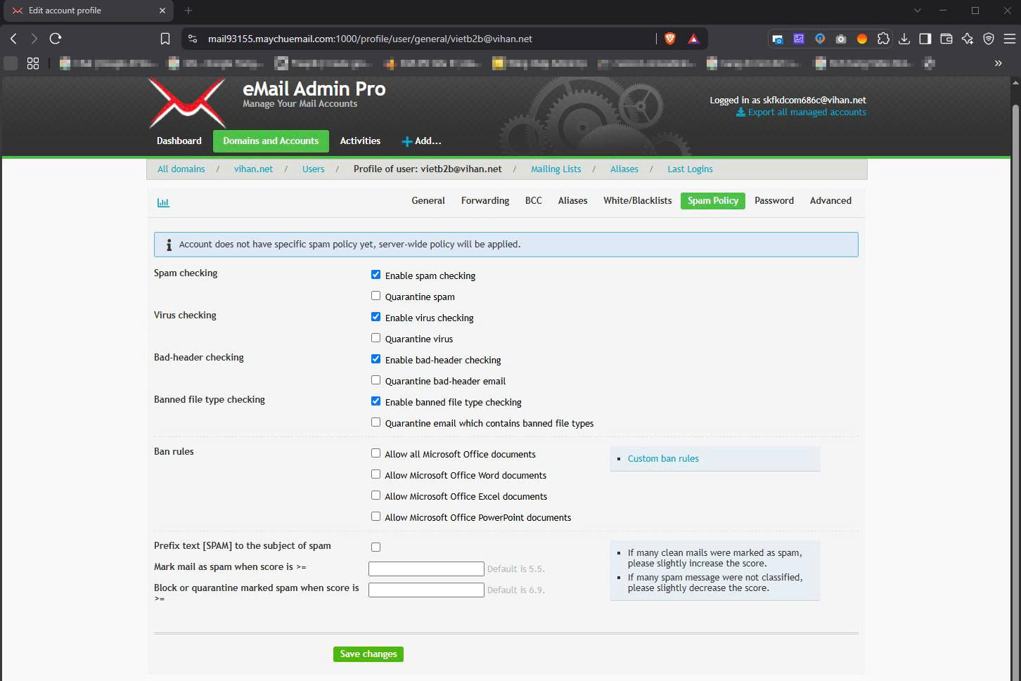 Email Server Pro 6